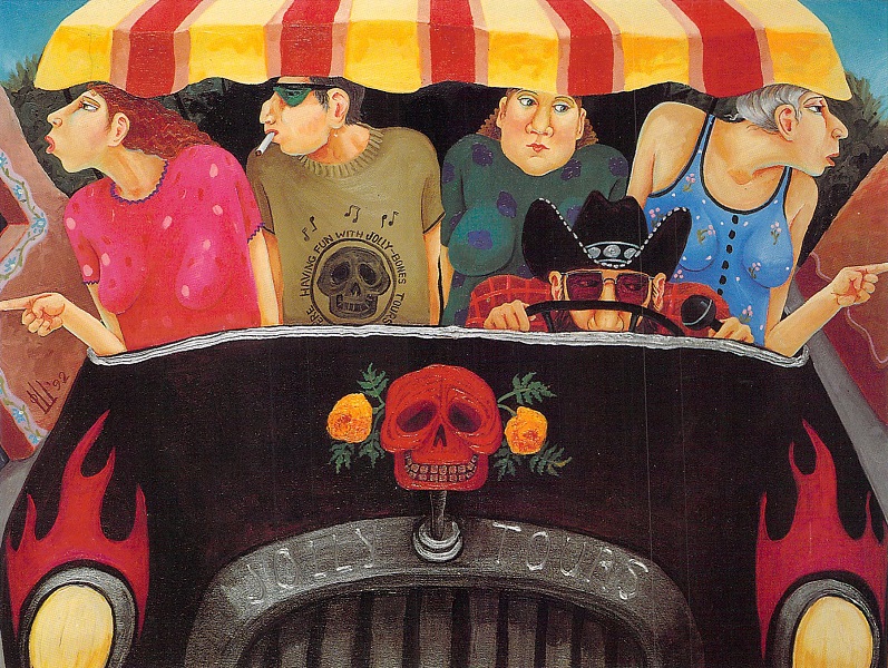 Lynne Loshbaugh - Jolly Bones Tour Truck - 1992